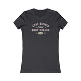 WOMENS OLD SCHOOL B&B TEE