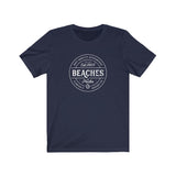 BEACHES AND PUCKS TEE