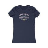 WOMENS OLD SCHOOL B&B TEE