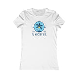 WOMENS SUNSET PALM TEE