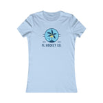 WOMENS SUNSET PALM TEE