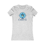 WOMENS SUNSET PALM TEE