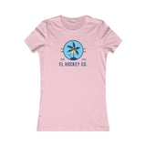 WOMENS SUNSET PALM TEE