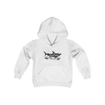 YOUTH GREAT WHITE HOODIE