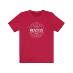 BEACHES AND PUCKS TEE