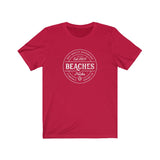 BEACHES AND PUCKS TEE