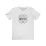 BEACHES AND PUCKS TEE