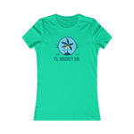 WOMENS SUNSET PALM TEE