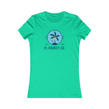 WOMENS SUNSET PALM TEE