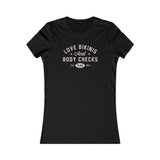 WOMENS OLD SCHOOL B&B TEE
