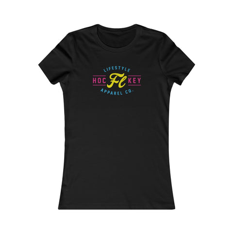 WOMENS TROPICAL FL TEE